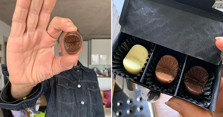 Chocolate anus on sale