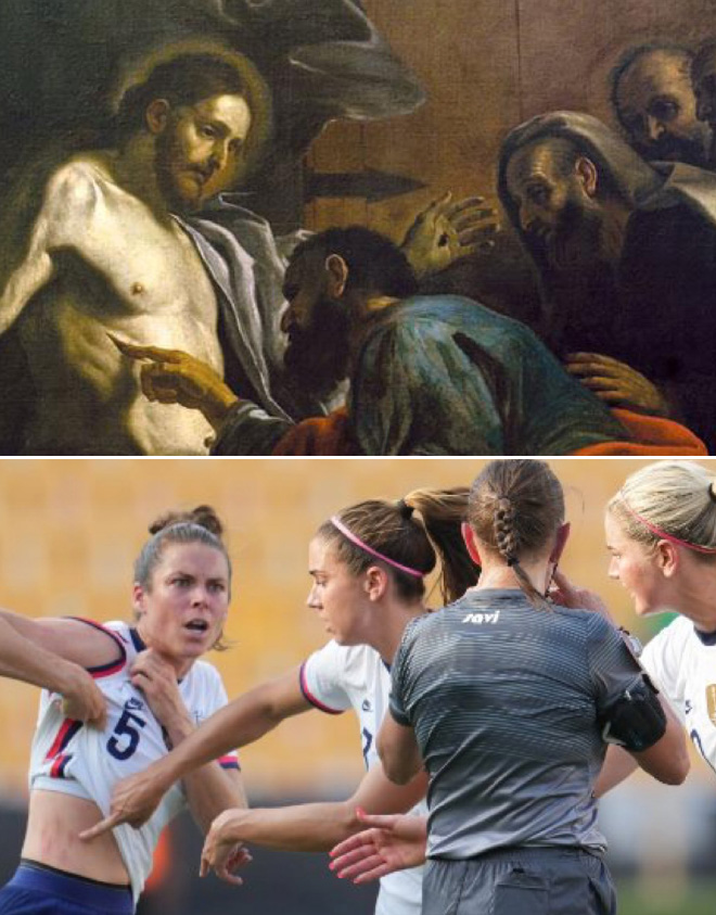 Sports vs. art.