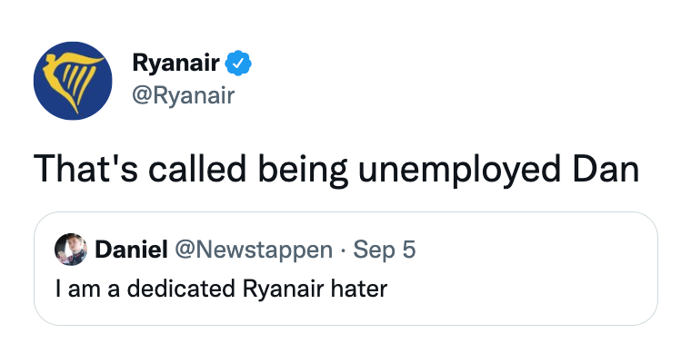 The Funniest Posts From Ryanair Twitter Account The Funniest Posts From Ryanair Twitter Account
