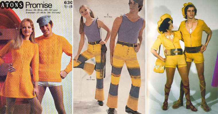 Ridiculous Matching Outfits From 1970s Fashion Ads