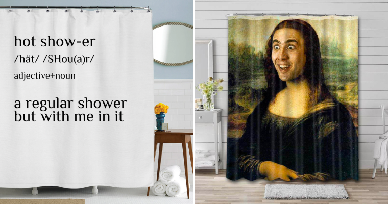 20 Funny Shower Curtains To Level Up Your Bathroom