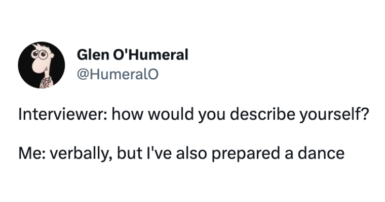 Funny And Very Relatable Tweets About Job Interviews