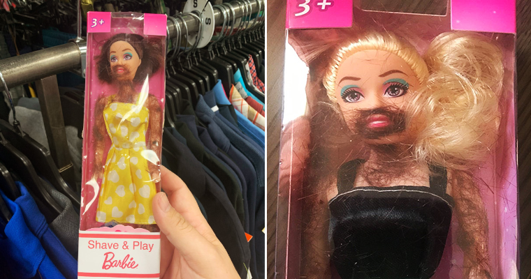 Meet Borbie The Shave And Play Barbie Doll