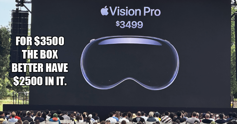 Apple Vision Pro looks like this - Meme by ismokegkush :) Memedroid