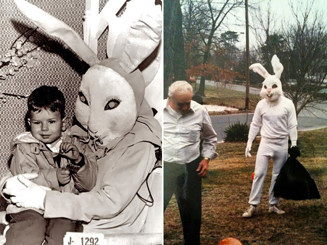 Creepy Easter bunnies that will give you nightmares.